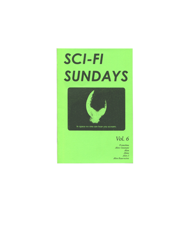 Sci-Fi Sundays, Vol. 6 — Sarah Hotchkiss