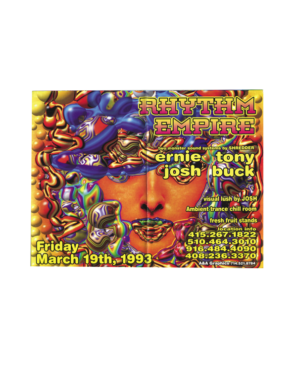 SF Rave Flyers 1991-1993 Volume 2 | Colpa